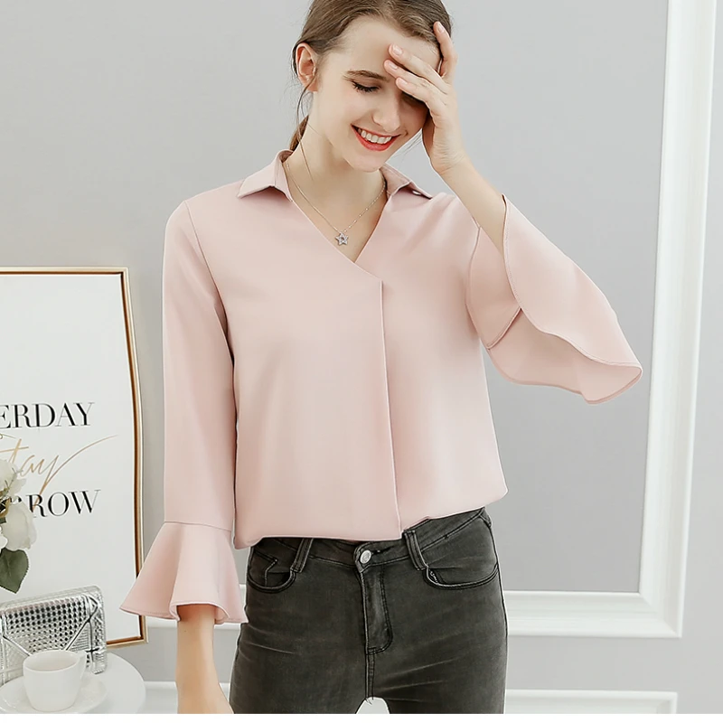 Новинка весна-лето 2019 Женская модная пикантная Повседневная офисная однотонная