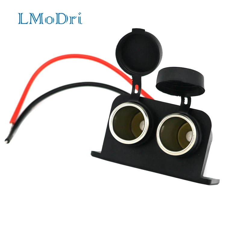 LMoDri автомобильное двойное 12 В водонепроницаемое зарядное устройство для