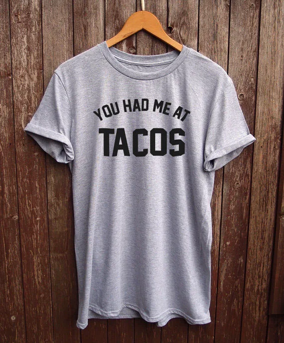 Футболка Tacos идеально подходит для любителей тако забавная футболка подарки ног