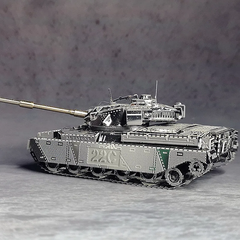 Атаман Танк MK50 модель 1:100 хкнаньюань 3d металлическая головоломка креативные игрушки развивающая ручная способность Сделай Сам тренировать свой ум