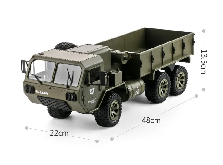 Радиоуправляемая машинка 1:16 2 4G 6WD Rock Crawler Command коммуникатор внедорожный военный