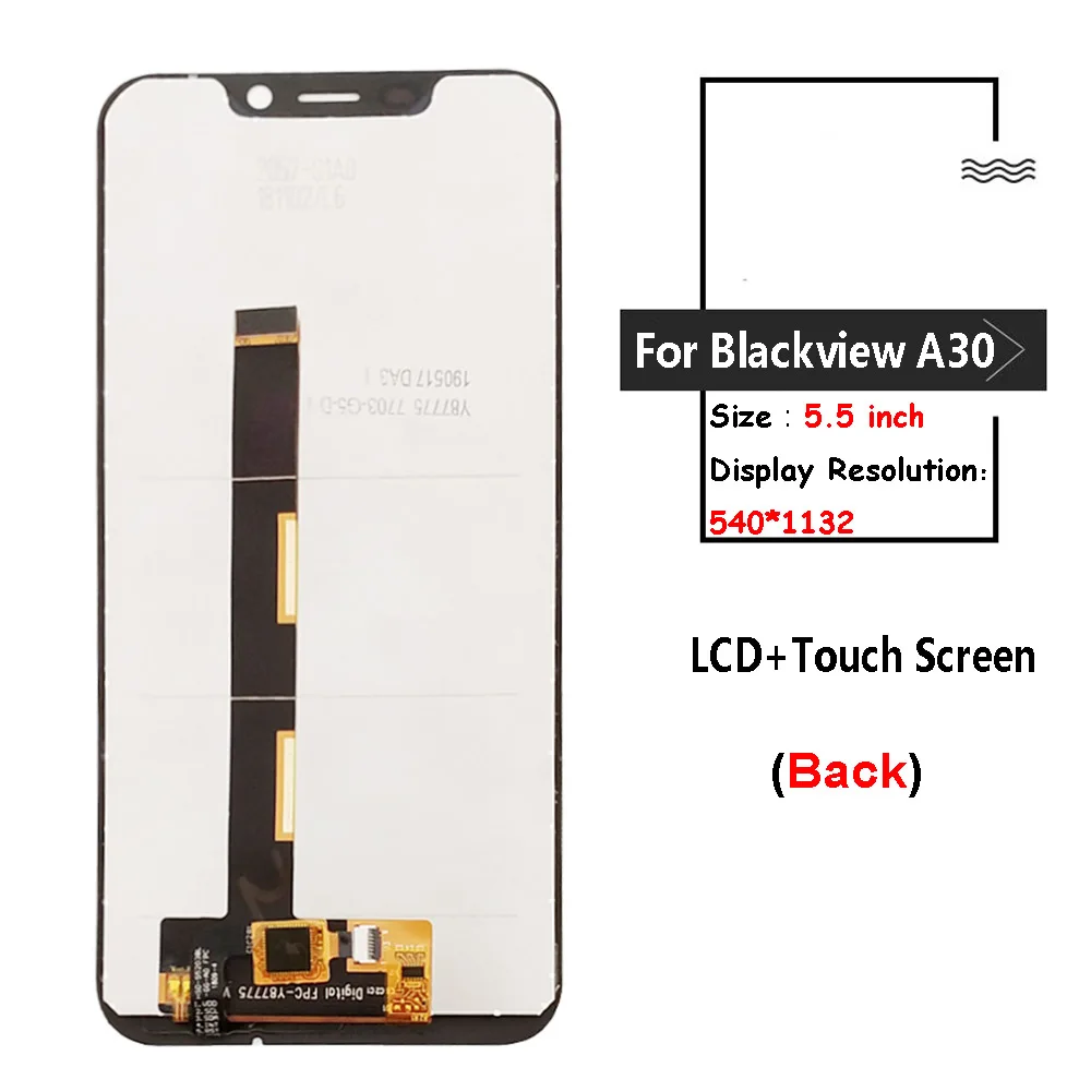 Для Blackview A30 ЖК дисплей + сенсорный экран 100% протестированный дигитайзер в сборе