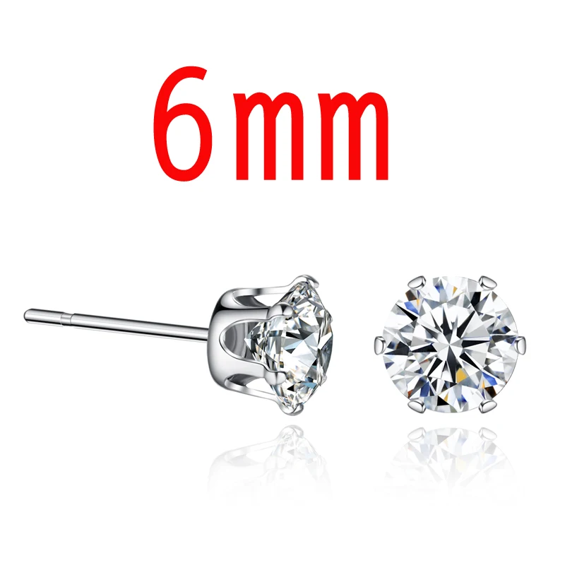 Оптовая продажа серебряных серег для женщин Милые простые Модные посеребренные