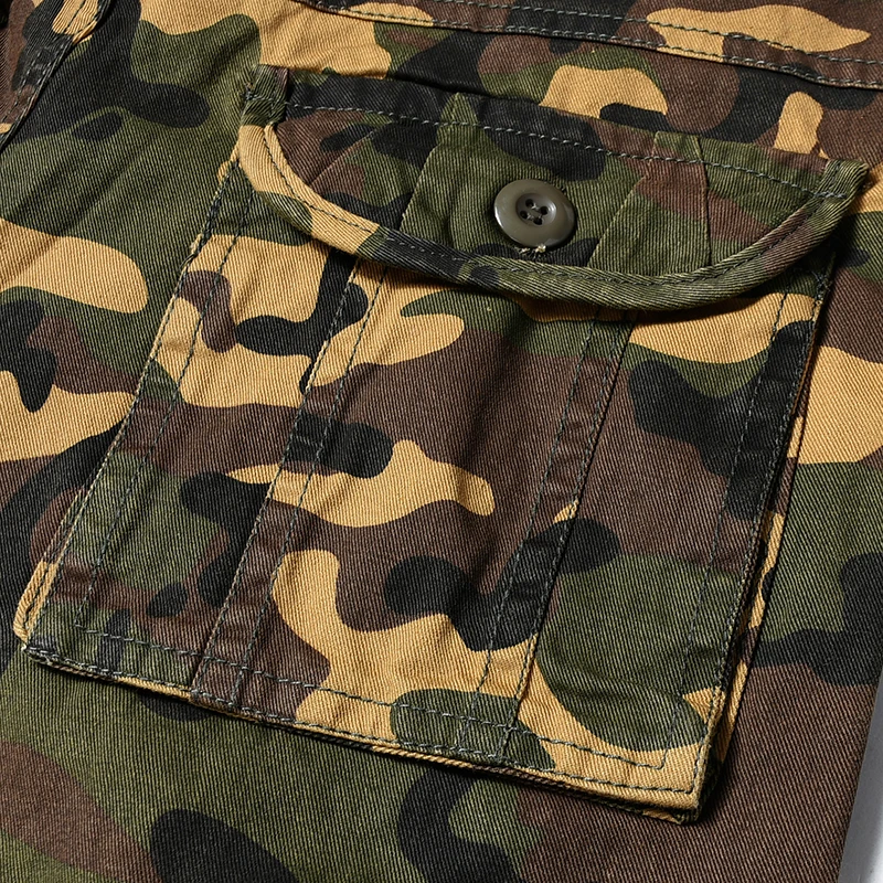 Casual Mens Cotton Cargo Pants Multi-Pockets Tactical Camouflage Male Army Trousers Fashion High Quality Brand | Мужская одежда