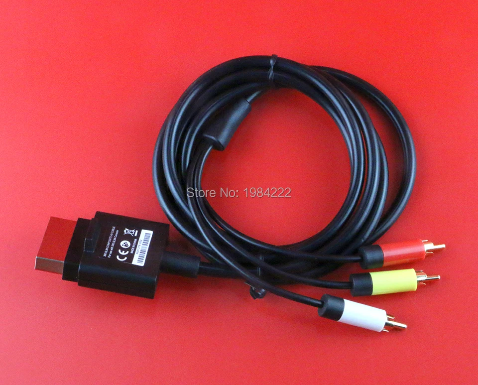 OCGAME 2 шт./лот HD TV Композитный Аудио Видео AV кабель для Xbox360 xbox 360 Slim|cord|cord cable |