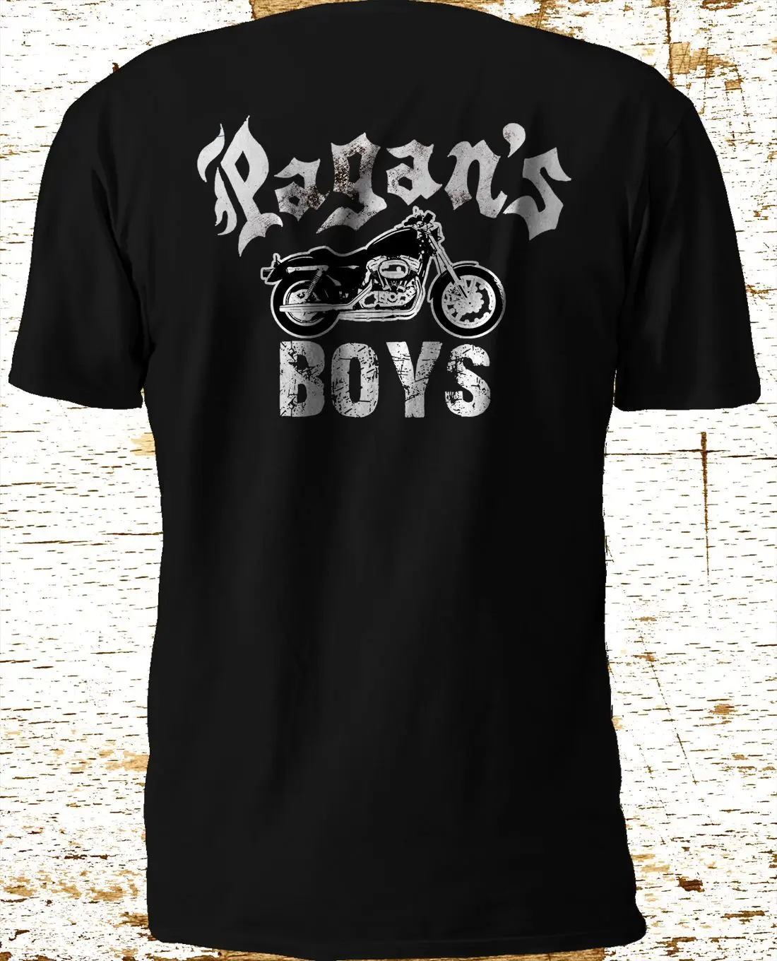 2019 Fashion Cool Pagans Boys MC Back Side T Shirt Mongols bandidos Motorcycle Black M-3XL Tee shirt | Мужская одежда