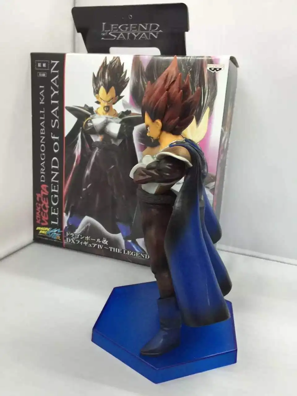 Аниме Dragon Ball Z The Legend of Saiyan Vegeta's Father King Vegeta ПВХ Фигурки коллекционные игрушки