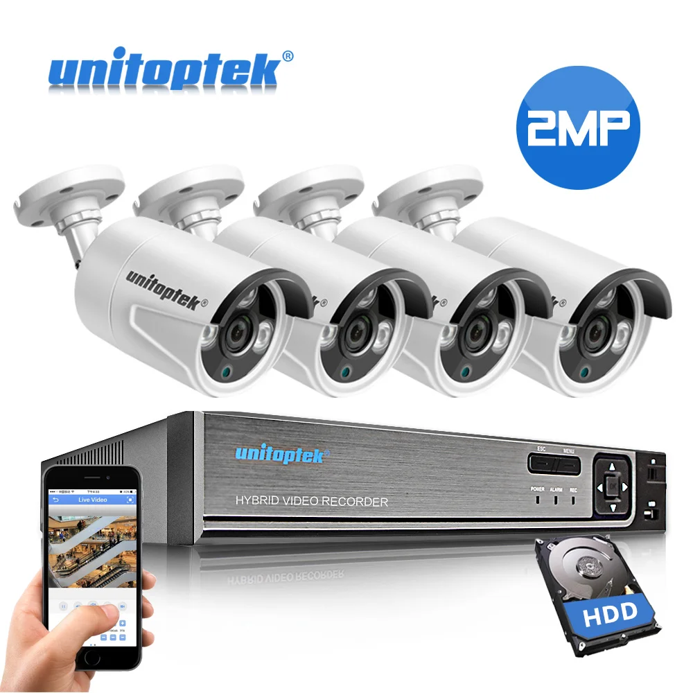4CH 4MP POE NVR CCTV система безопасности 1080P IP камера наружная Водонепроницаемая