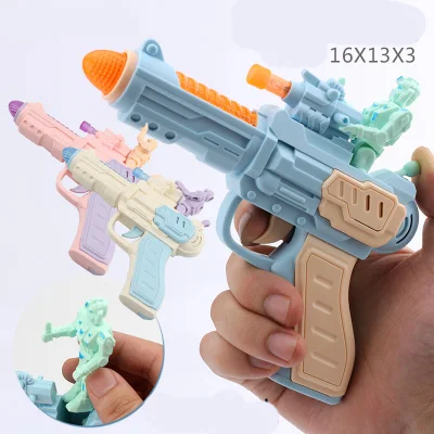 Черный Детский уличный игрушечный пистолет для мальчиков Arma, детский игрушечный пистолет Orbeez, настоящие игрушки, рождественский подарок, мини электрический пистолет, звуковой светильник - Цвет: Черный