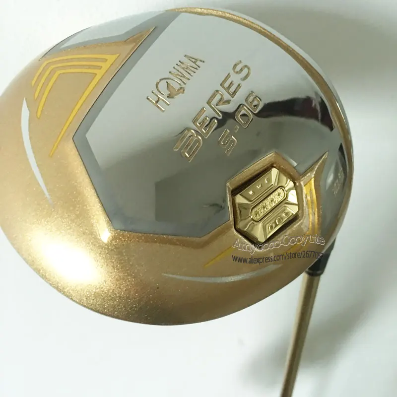 Новые клюшки для гольфа 4 звезды HONMA S-06 драйвер для гольфа 9,5 или 10,5 Лофт клубов графит вал R или S Гольф Вал Cooyute