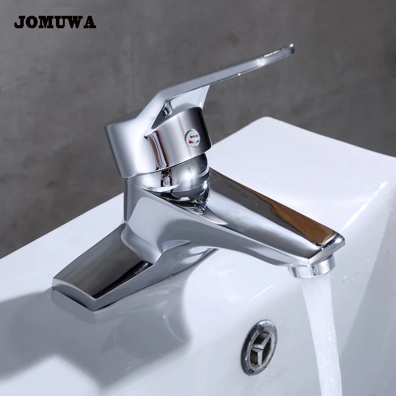 Смеситель для раковины с одной ручкой настенный кран из латуни ванной комнаты