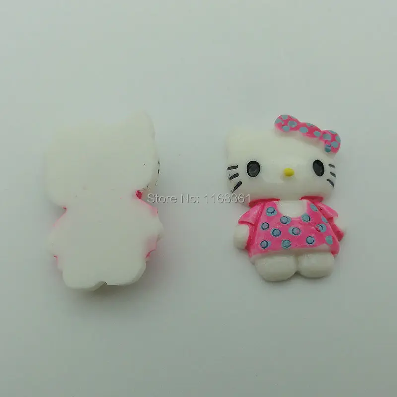 Резиновая плоская задняя стоящая кошечка кошки 27 мм украшения для скрапбукинга