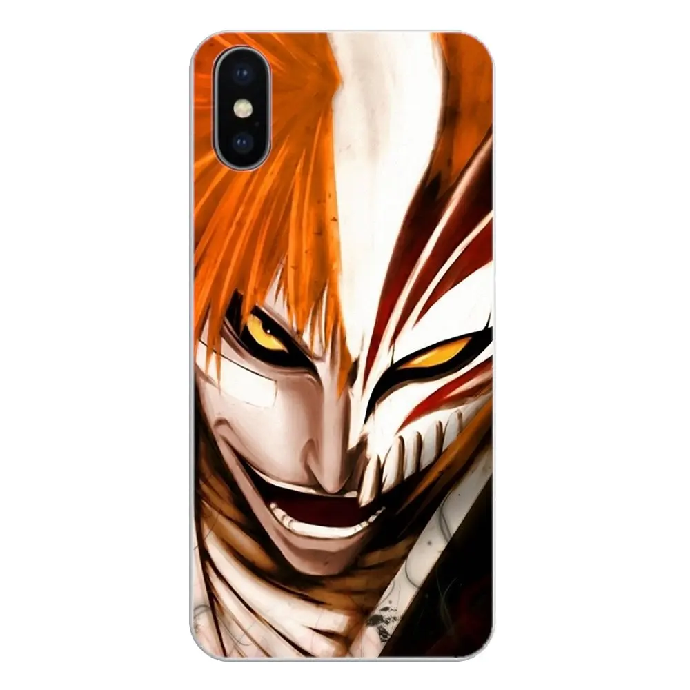Soft Case Cover For iPhone XS Max XR X 4 4S 5 5S 5C SE 6 6S 7 8 Plus Samsung Galaxy J1 J3 J5 J7 A3 A5 Anime Bleach One Punch Man |