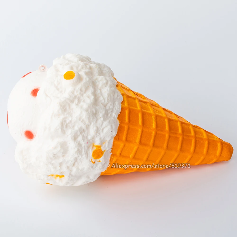 Белый крем супермедленно Восстанавливающий форму Jumbo Kiibru Icecream мягкий