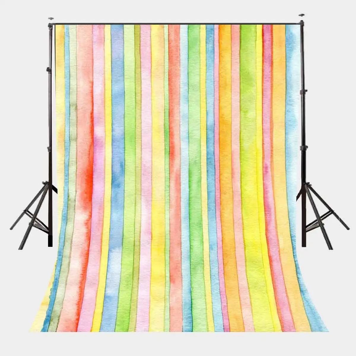 

5x7ft Photography Background Colorful Vertical stripes Backdrops Birthday Wedding Adults Party Banner Photo Studio Props