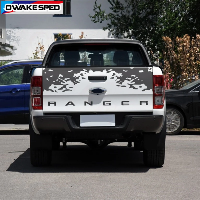 Пикап багажник Декор стикер s для Ford Ranger струйная печать брызги графика виниловая