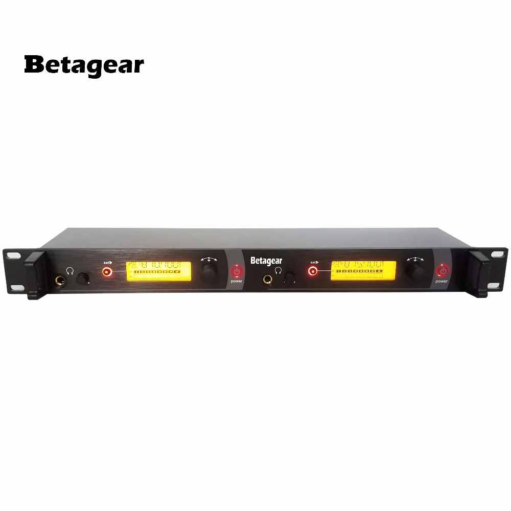 구매 Betagear-인 이어 모니터 시스템 8 수신기 Sr2050 무선 모니터 시스템 UHF 무선 인이어 시스템 모니터 UHF PLL 모니터 Iem, 인이어 시스템