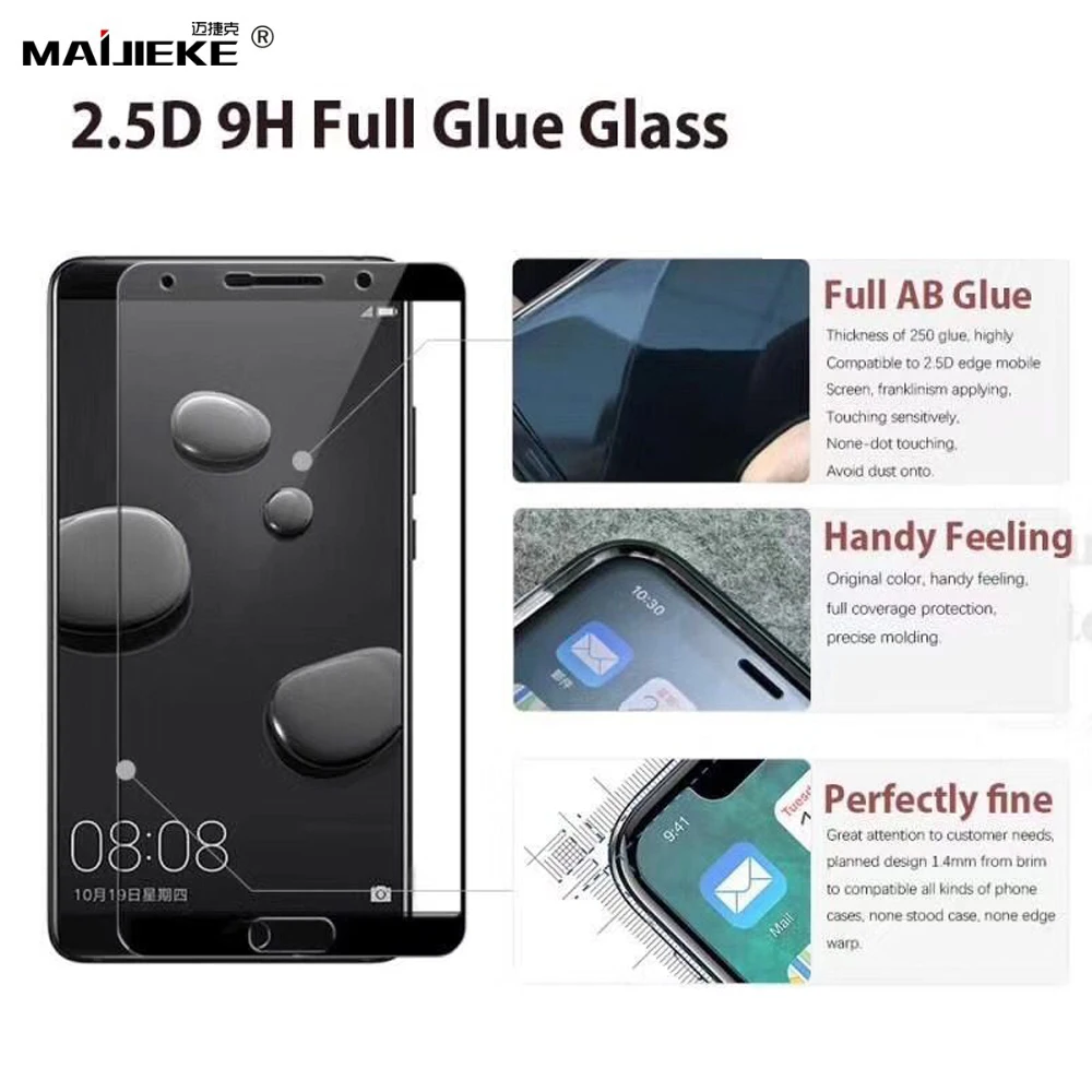 Закаленное стекло с полным покрытием для huawei mate 20 lite pro 20X p20 Honor 10 8C V20 nova 4 3i