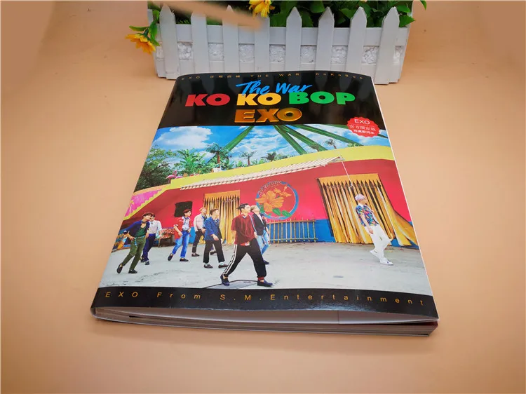 kpop EXO/открытка/Портрет/Закладка/CD/постеры/подпись фото/Наклейка/Поддержка Подарочная коллекция