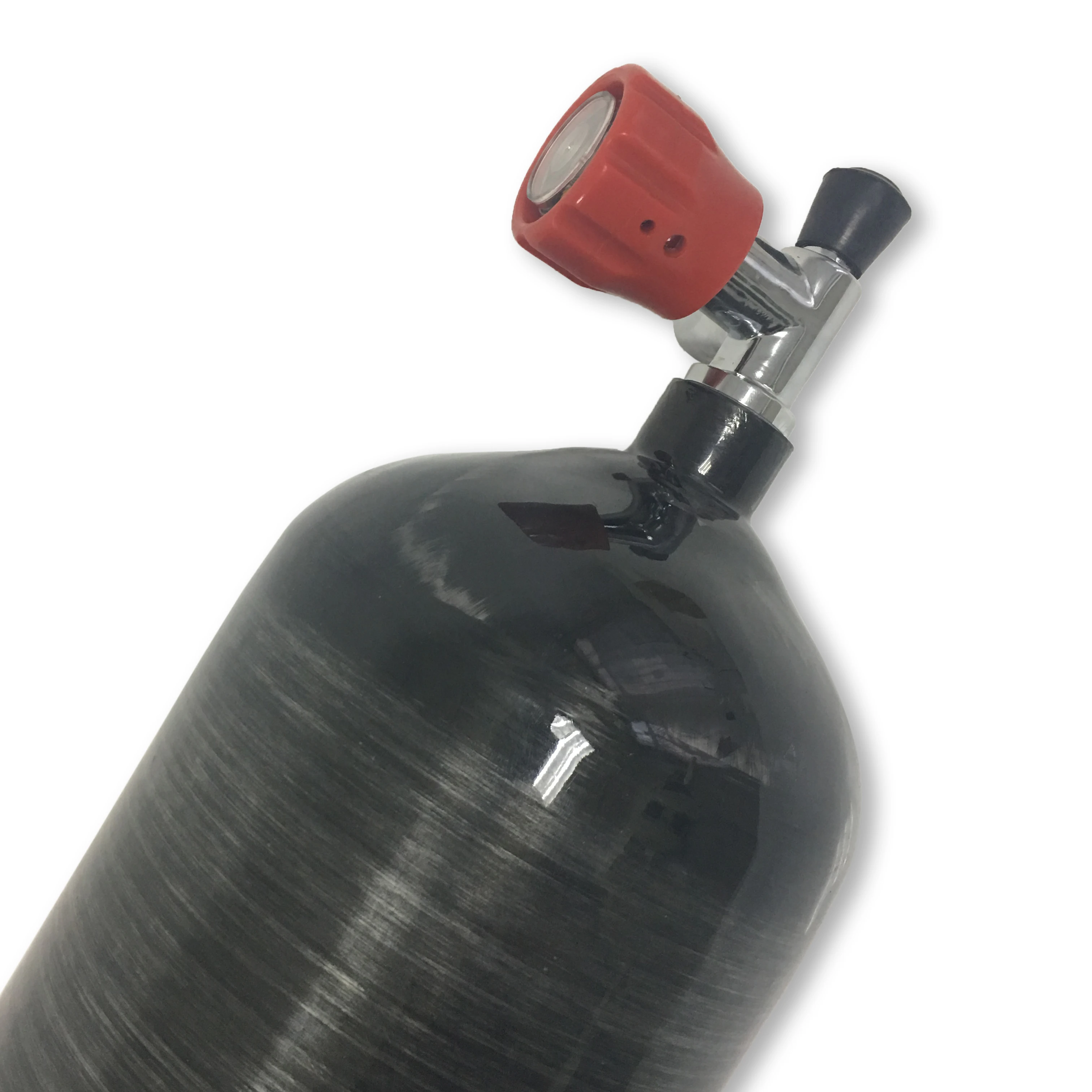 AC10911 винтовка цилиндр сжатого воздуха Pcp 6.8L/9L/12L акваланга 4500 Psi Дайвинг шар с манометром din Клапан