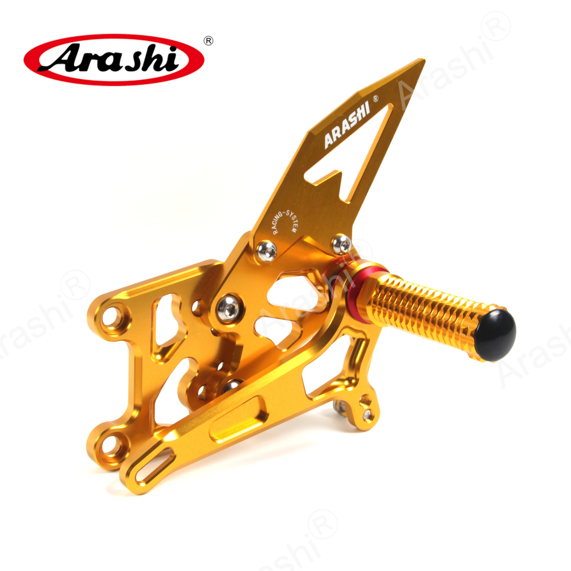 ARASHI мотоциклетные наездники подножки Rearsets для HONDA CBR600RR 2007 2008 CBR 600 CBR600 RR
