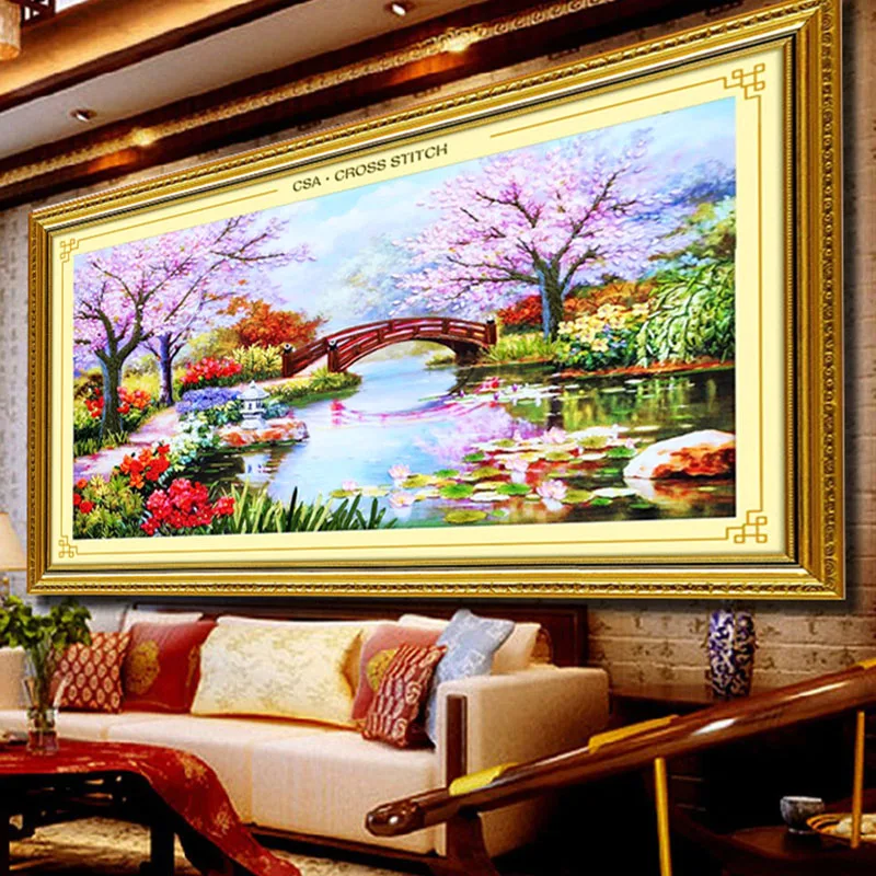 Новинка Набор для вышивки 3d крестом комплект незаконченная вышивка лентой