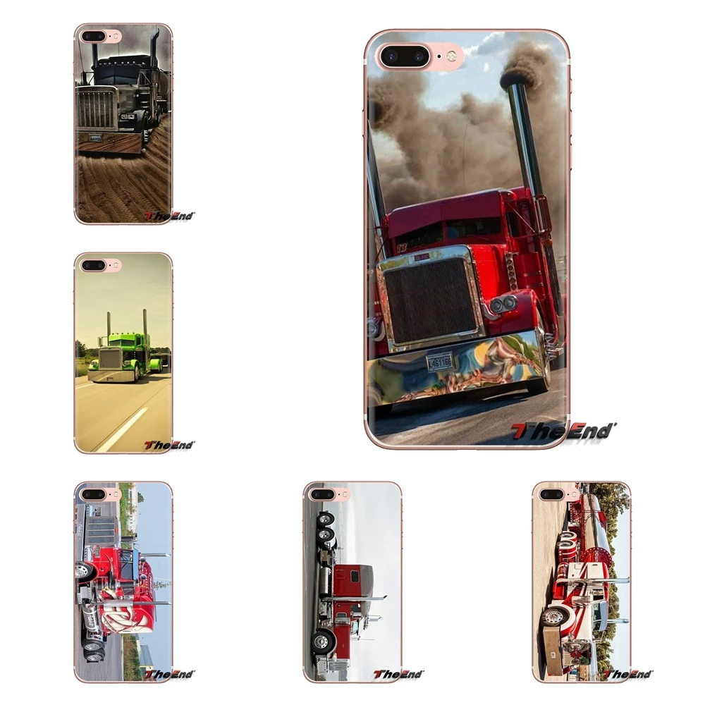 Peterbilt Trucks Emblem Freight car For Xiaomi Mi3 Samsung A10 A30 A40 A50 A60 A70 Galaxy S2 Note 2 Grand Core Prime Soft Covers |