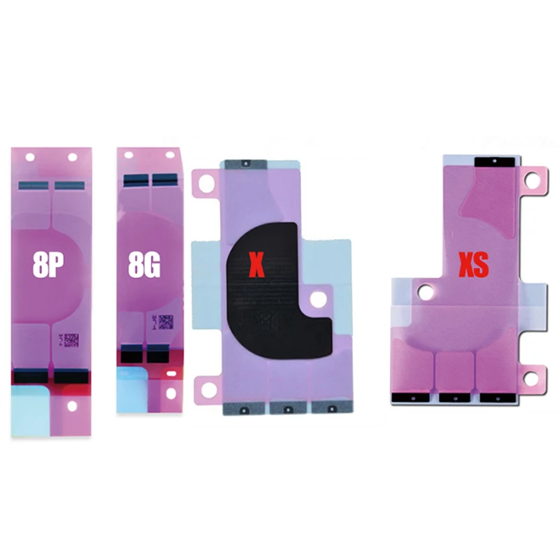 10 шт. батарея клейкая наклейка для iPhone 6 6S Plus 7 8 Plus X XR XS MAX 5 5S 3 м двойная лента Потяните путешествие клей запасные части