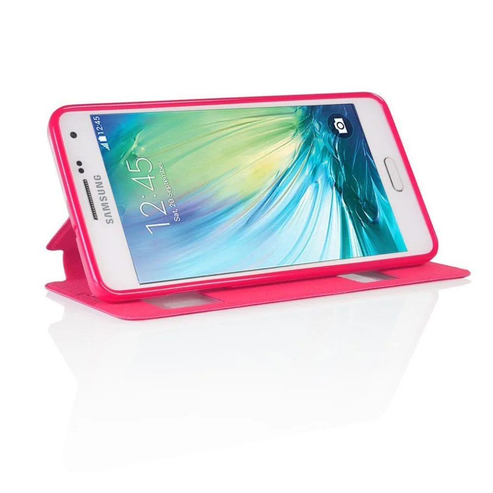 Чехол-книжка из искусственной кожи для Samsung Galaxy A5 5 0 дюйма 2015 A500 A500F A5000 | Мобильные
