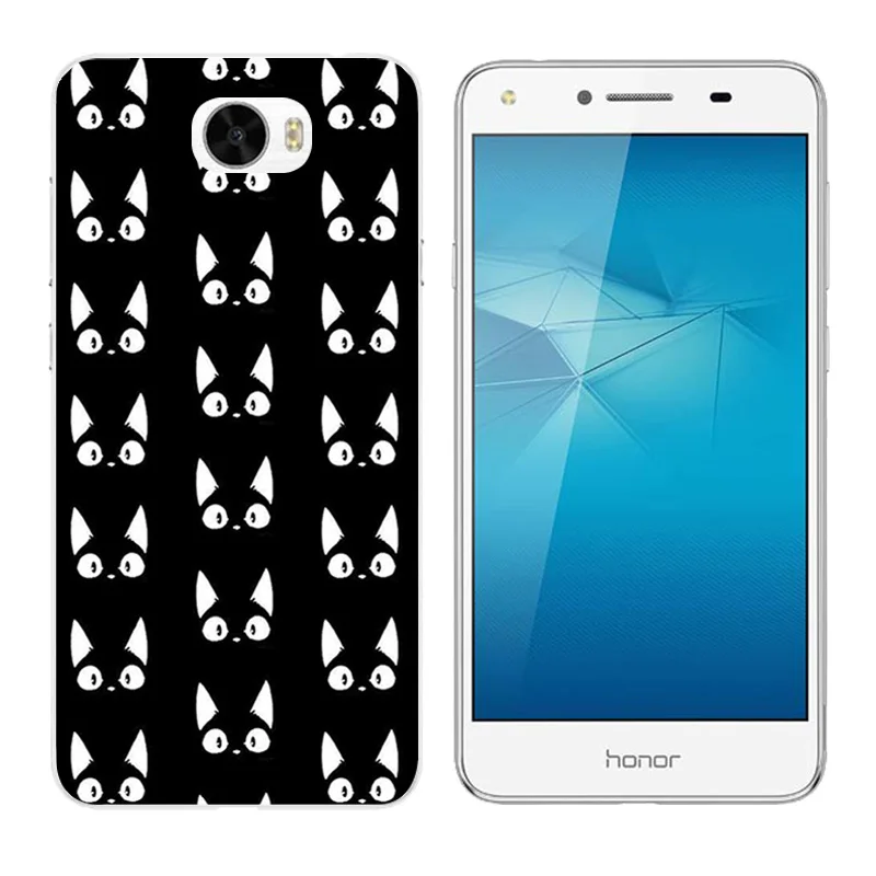 for Huawei Y5 II Case Y5II Soft Silicone Fundas Golden Printing Coque Honor 5A 5 A Shell LYO-L21 5.0'' |