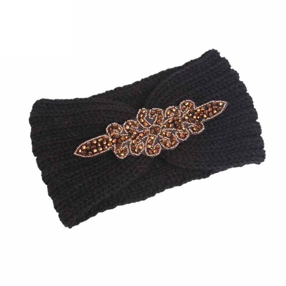 HOT SALE Beauty Women Knitting Headband Handmade Keep Warm Hairband hair styling tools Girls Gifts Accessories | Красота и здоровье