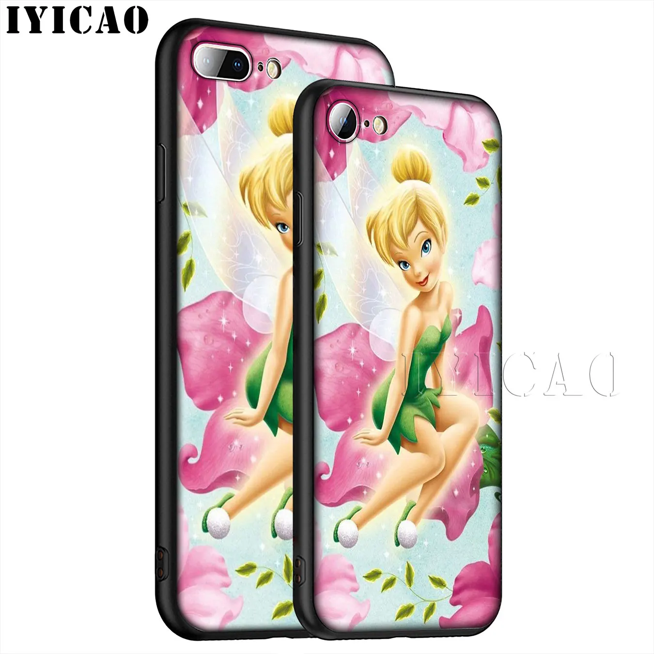 IYICAO Tinkerbell Феи tinker bell periwinkle Мягкий силиконовый чехол для телефона iPhone XR X XS 11 Pro Max 6 6S