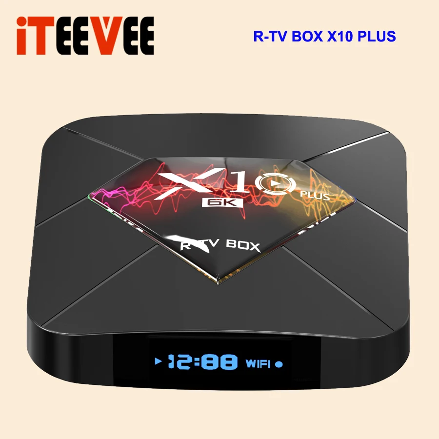 Приставка Смарт ТВ X10 Plus Android 9 0 Wi Fi 2 4 ГГц + 32/64 ГБ USB 3 0|ТВ-приставки и медиаплееры| |