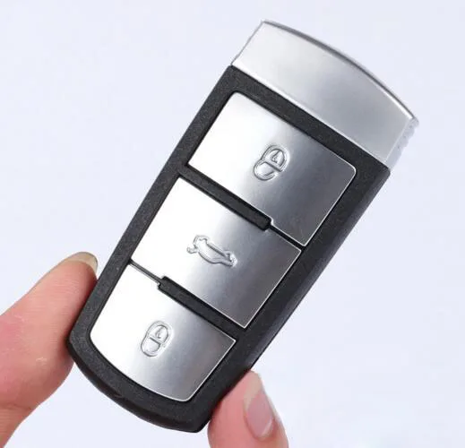 Запасной чехол для смартфона с 3 кнопками пустой ключей VW Passat B6 CC Magotan|shell key|shell