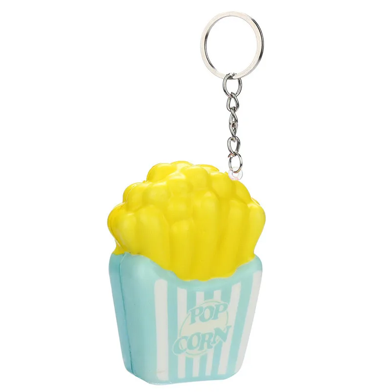 1 шт. Squishies картофеля фри медленно поднимающийся крем душистый брелок антистресс