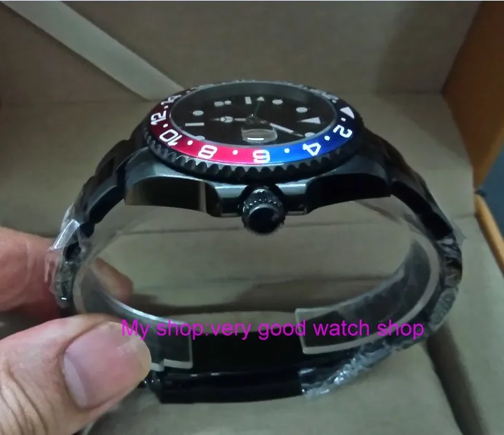 Sapphire crystal 40 мм PANRIS PVD чехол Азиатский автоматический самовсасывающий механизм