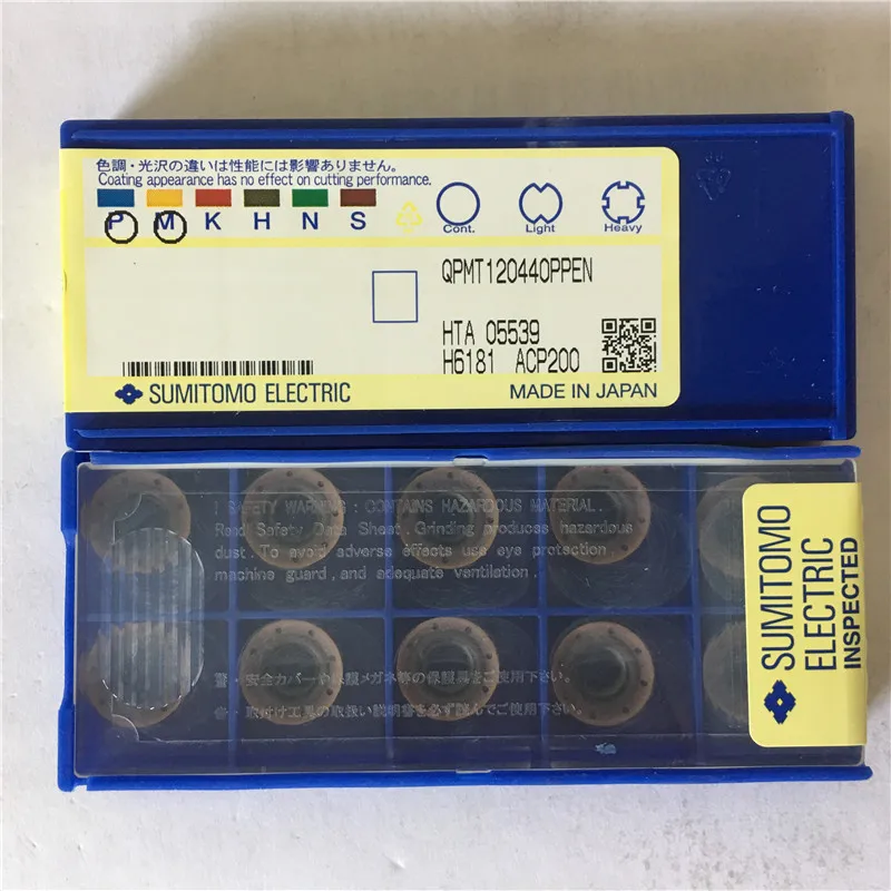 QPMT120440PPEN ACP200 100% оригинальный бренд SUMITOMO с лучшим качеством 10 шт./лот Бесплатная