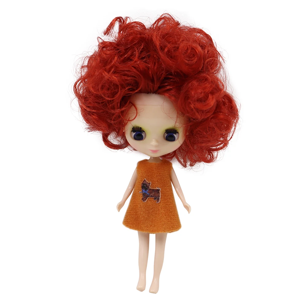 DBS bjd миниатюрная кукла blyth последняя Взрывная головка милая телесного цвета 11 см