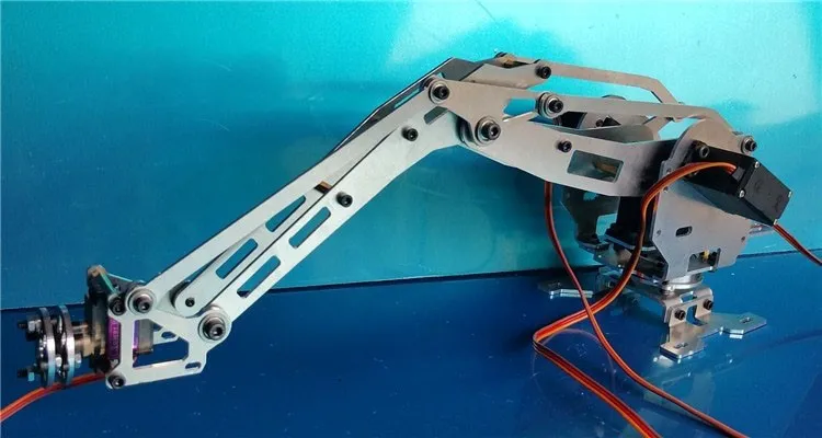 4 DOF CNC алюминиевая рамка для робота-манипулятора Asix модель робота с