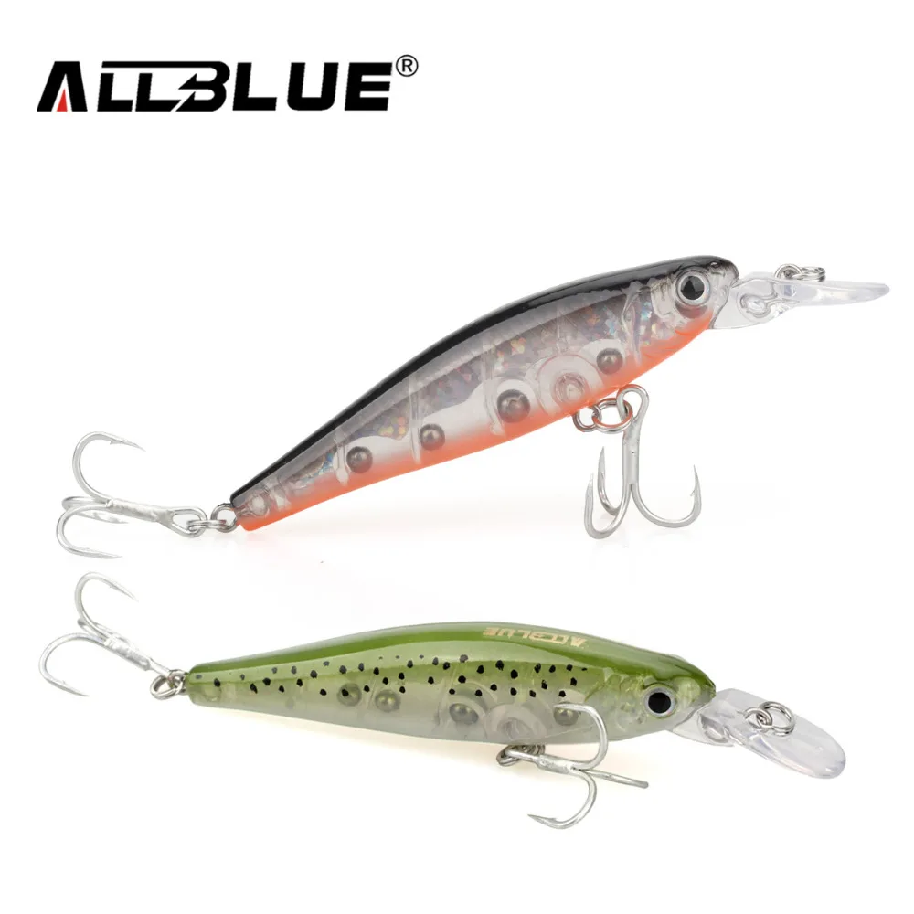 ALLBLUE рыболовные приманки хорошего качества приостанавливают гольян 6 4 г/65 мм