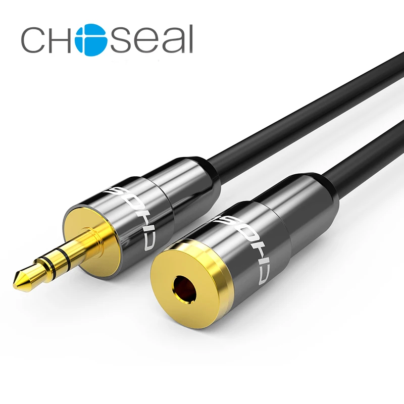 Choseal 30th anniversary QS3402 Удлинительный кабель для наушников Jack 3 5 мм штекер Женский Aux