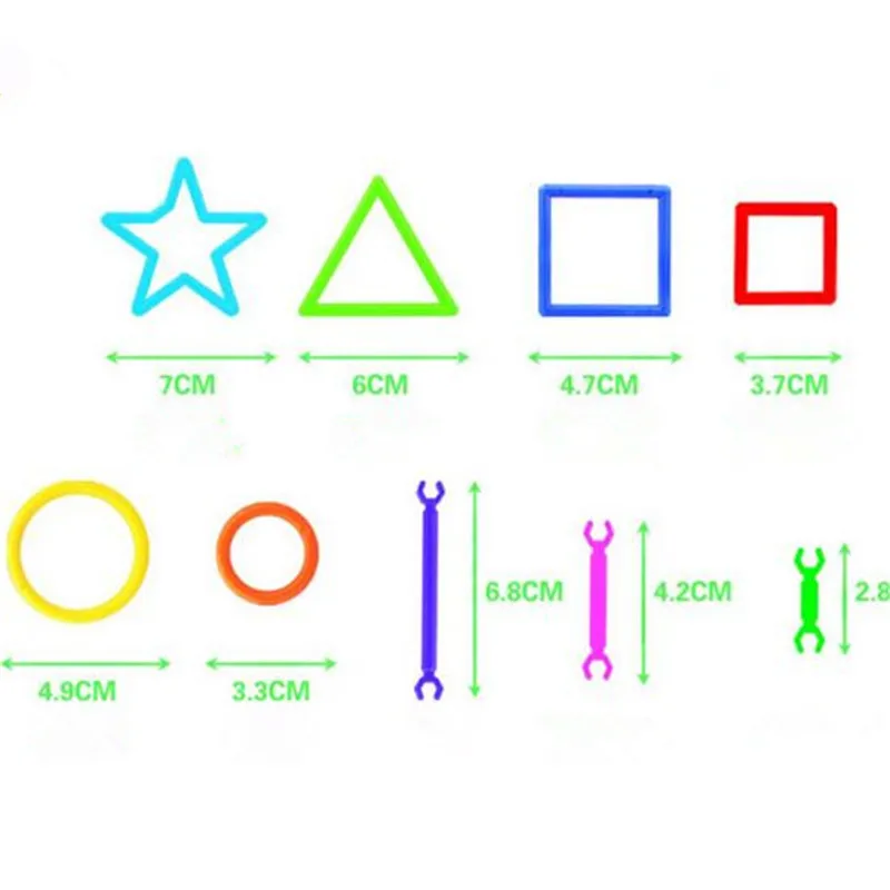 Новые умные палочки пластиковые мягкие частицы головоломки собранные в детский