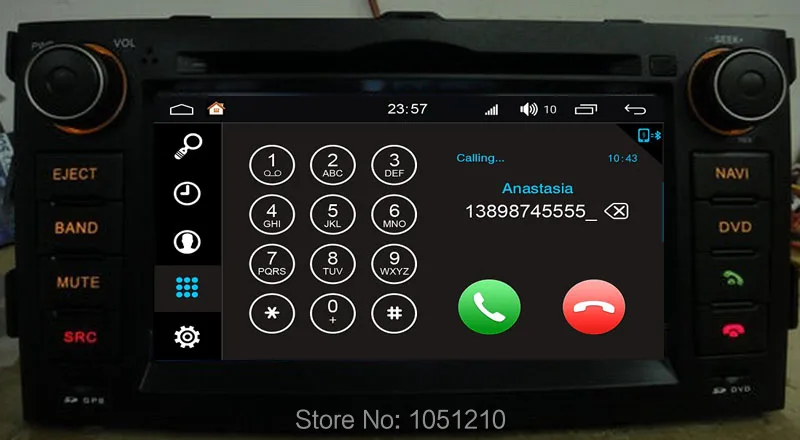 Автомобильный мультимедийный комплект Ouchuangbo android 7 1 2 Гб ОЗУ gps USB Bluetooth платформа
