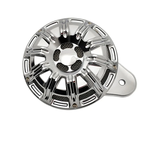 Chromed Хромированные аксессуары для мотоциклов рог мото слот громкий динамик мото для Harley 91-up большой двойной Cam для Harley Sportster XL 07-up - Название цвета: Chromed
