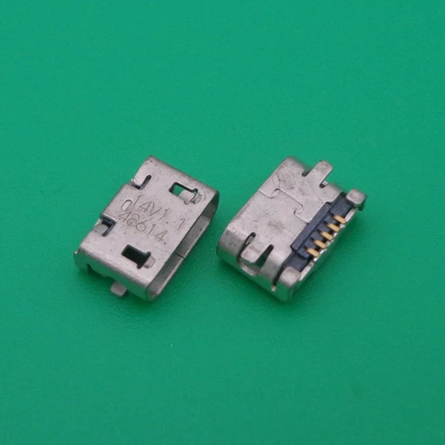 50 шт. 500 разъем для зарядки гнездо micro usb зарядный порт Nokia 207 208 220 Dual SIM 230 Asha 503 710