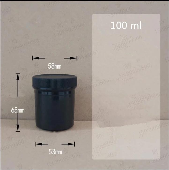 30 pcs 100 150 250 ml Empty Black Plastic LDPE Bottles For Ink Powder Paste Acid base organic solvent Sample Containers jar New
30 pcs 100 150 250 ml Empty Black Plastic LDPE Bottles For Ink Powder Paste Acid base organic solvent Sample Containers jar New
