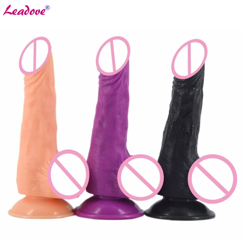 Waterproof Realistic Medical Silicone Huge Dildo Big Purple Black Flesh Penis Sex Toys for Women Adult Products FAAK02 | Красота и