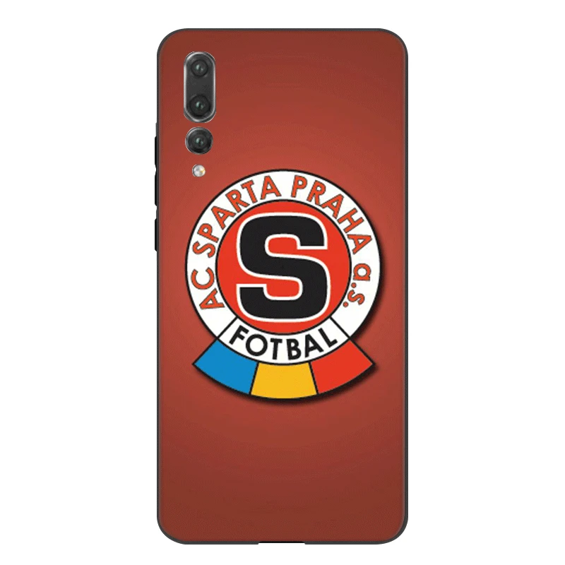 Силиконовый чехол для телефона с изображением Спарты Праги футбола Huawei Y5 Y6 Y7 Y9 Prime