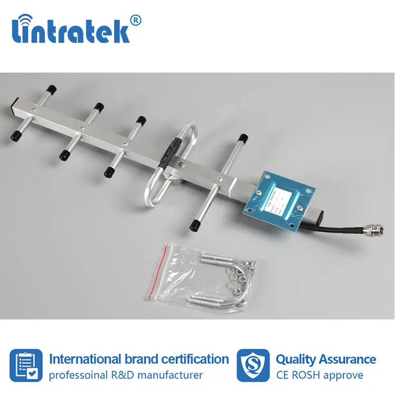 Lintratek GSM 850 900 МГц CDMA полный комплект усилитель сигнала антенна для усилителя 2G 3G 4G