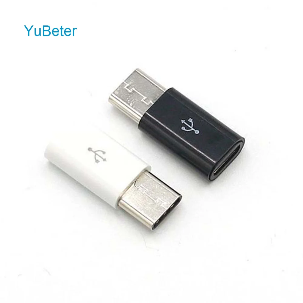YuBeter Micro USB-type C зарядный порт конвертер адаптер Micro USB штекер type C женский порт для Android huawei Xiaomi samsung